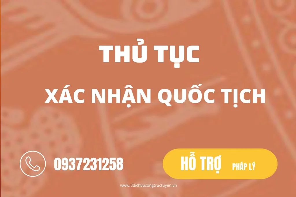 Xin Xác nhận hộ tịch