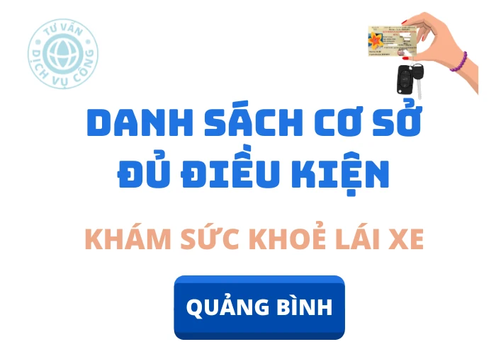 Bệnh viện khám sức khoẻ lái xe tại Quảng Bình