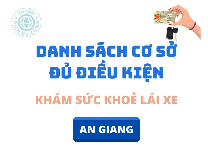 Danh sách Bệnh viện khám sức khỏe lái xe tại An Giang