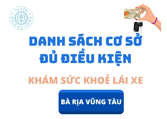 Danh sách Bệnh viện khám sức khỏe lái xe tại Bà Rịa Vũng Tàu