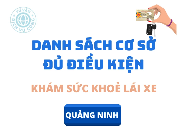 Danh sách Bệnh viện khám sức khỏe lái xe tại Quảng Ninh