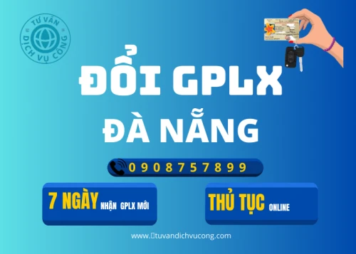 Dịch vụ đổi giấy phép lái xe tại Đà Nẵng