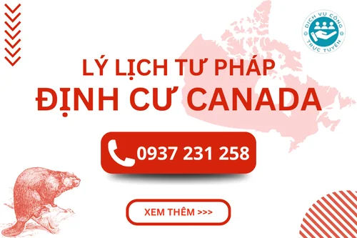 Dịch vụ làm Lý lịch tư pháp Định cư Canada