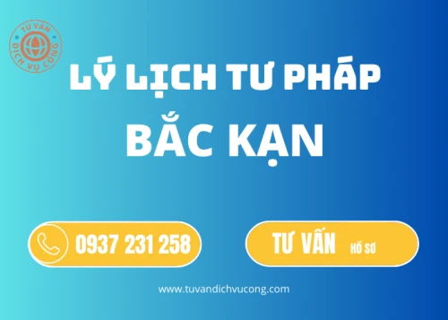 Dịch vụ làm Lý lịch tư pháp tại Bắc Kạn