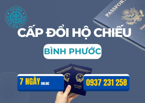 Làm hộ chiếu online tại Bình Phước