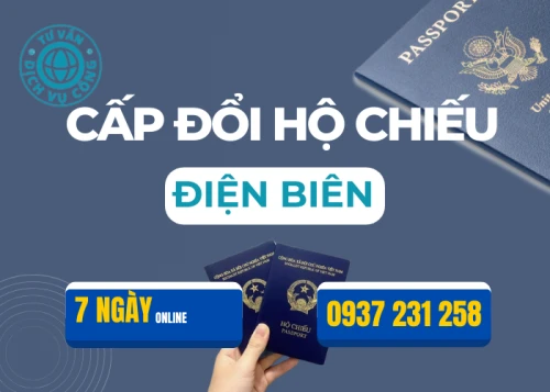 Làm hộ chiếu online tại Điện Biên