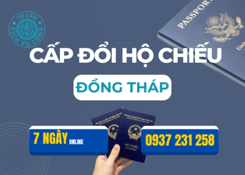 Làm hộ chiếu online tại Đồng Tháp