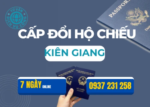 Làm hộ chiếu online tại Kiên Giang