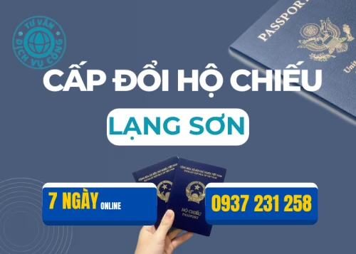 Làm hộ chiếu online tại Lạng Sơn