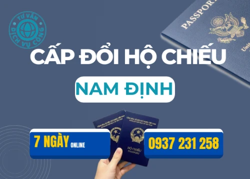 Làm hộ chiếu online tại Nam Định